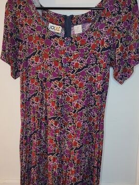 Joule Purple Floral Jumper